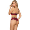 Subblime - Set Ensemble Deux Pièces Top Et Culotte En Dentelle S/M